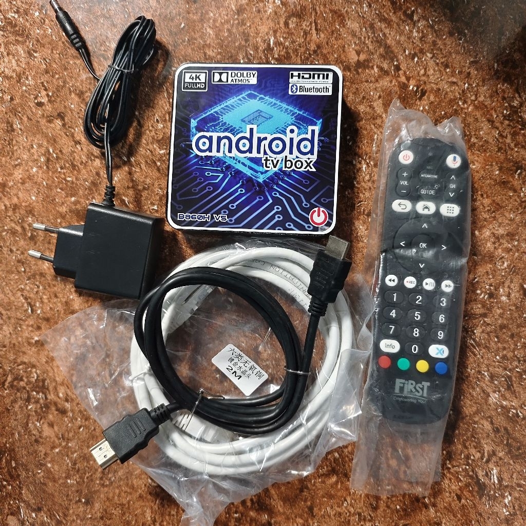STB Android tv box B860H V5 ram 2/8gb sudah root full aplikasi