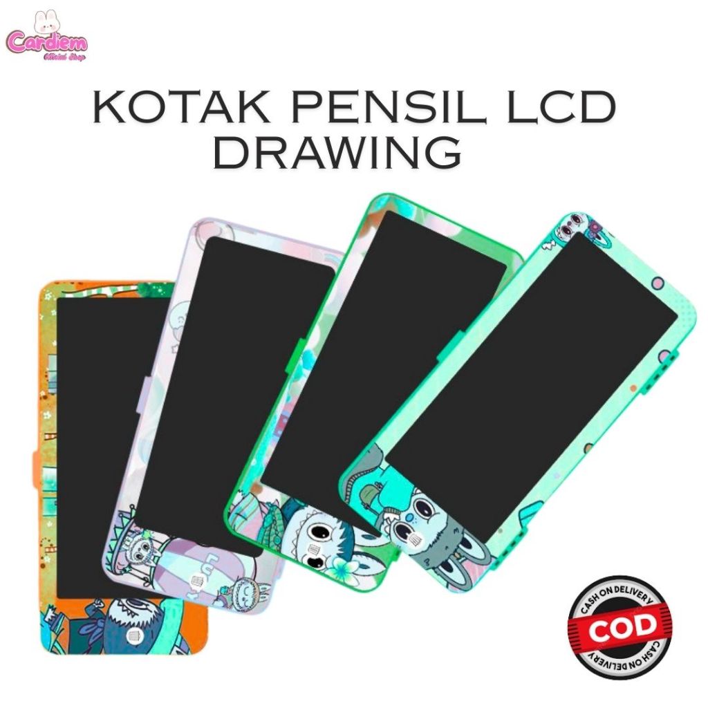 

Kotak Pensil LCD Drawing Pad & Writing Case Berbagai Macam Karakter