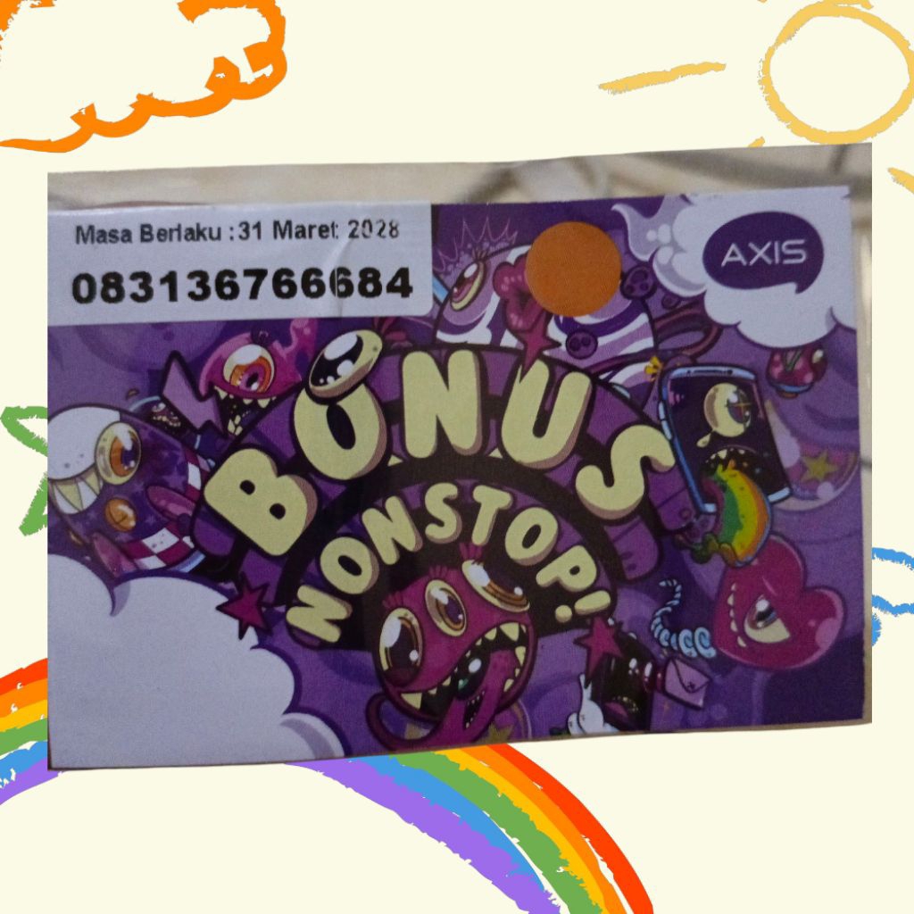 nomor cantik AXIS 313 67 666 84