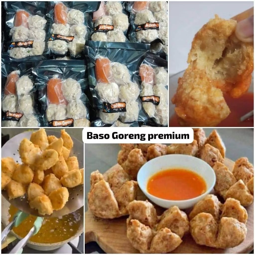 

Bakso Goreng Premium Frozen isi 5 pcs
