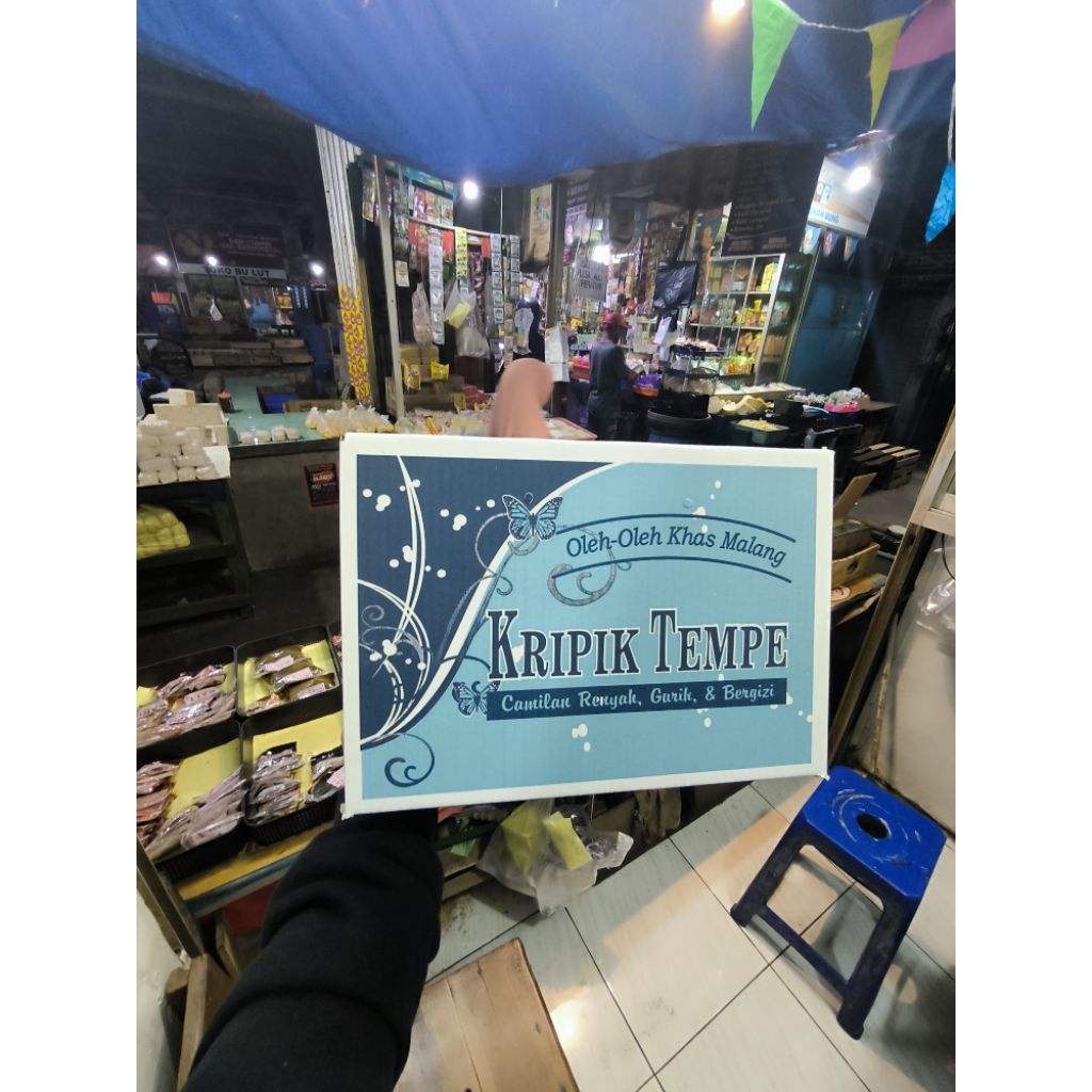 

[ OLEH OLEH KHAS MALANG ] PAKET 10PCS | KERIPIK TEMPE RIZQI | BISA MIX RASA | HALAL