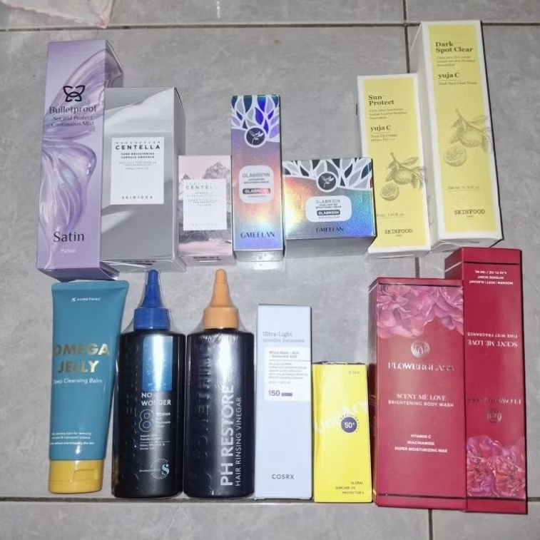 Preloved Skin1004 | Gmeelan | Skinfood | Somethinc | Cosrx | Unitary | Flowerglass | MOP