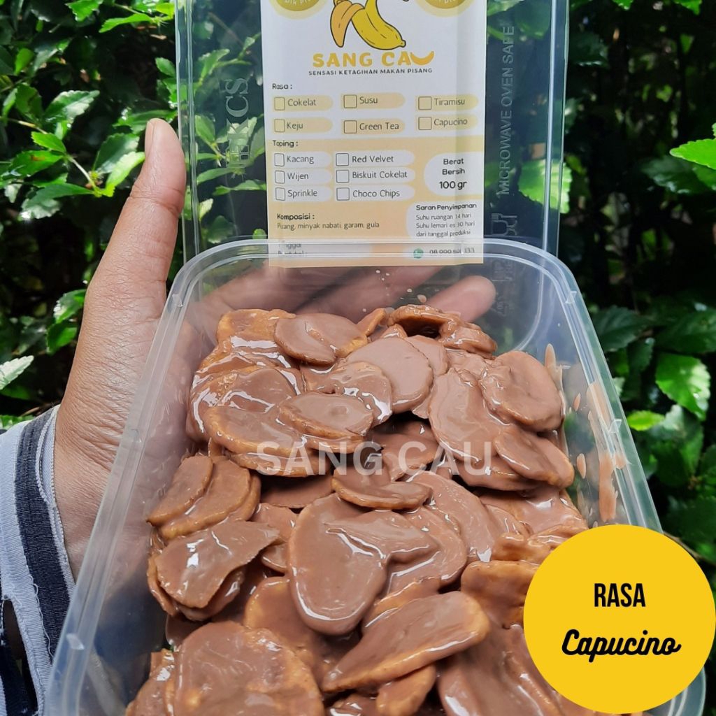keripik pisang lumer varian rasa