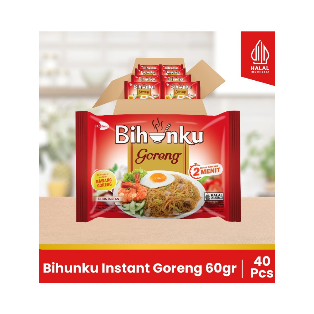 

Paket Bundling - Bihunku Instant - Goreng - 60gr - 12pcs