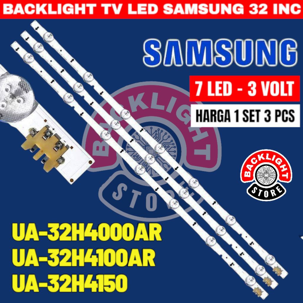 Backlight Tv Led SAMSUNG 32 inc UA32H4000AR UA32H4100AR UA32H4150 UA32J4100 UA32J4150