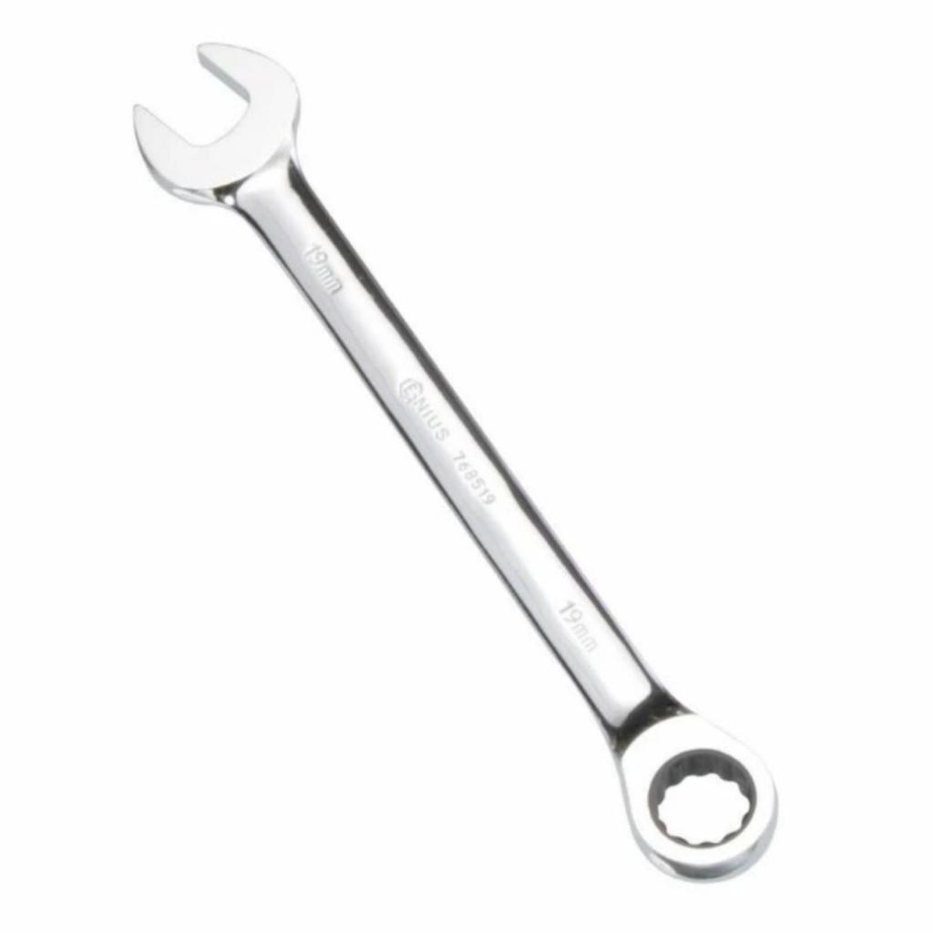 Genius kunci ring pas ratchet ukuran mm 8 - 10 - 11 - 12 - 13 - 14 metric ratchet wrench