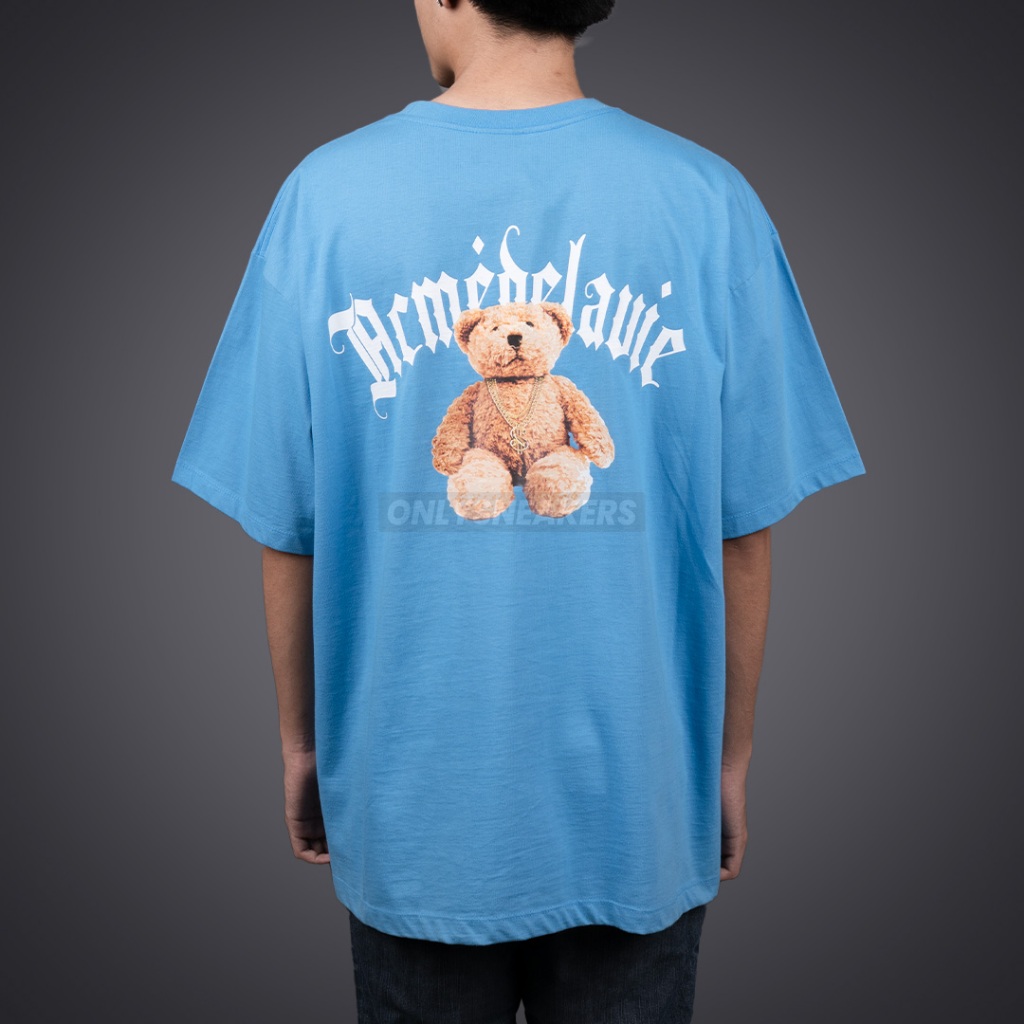 ADLV GOLD CHAIN BEAR DOLL BLUE TEE