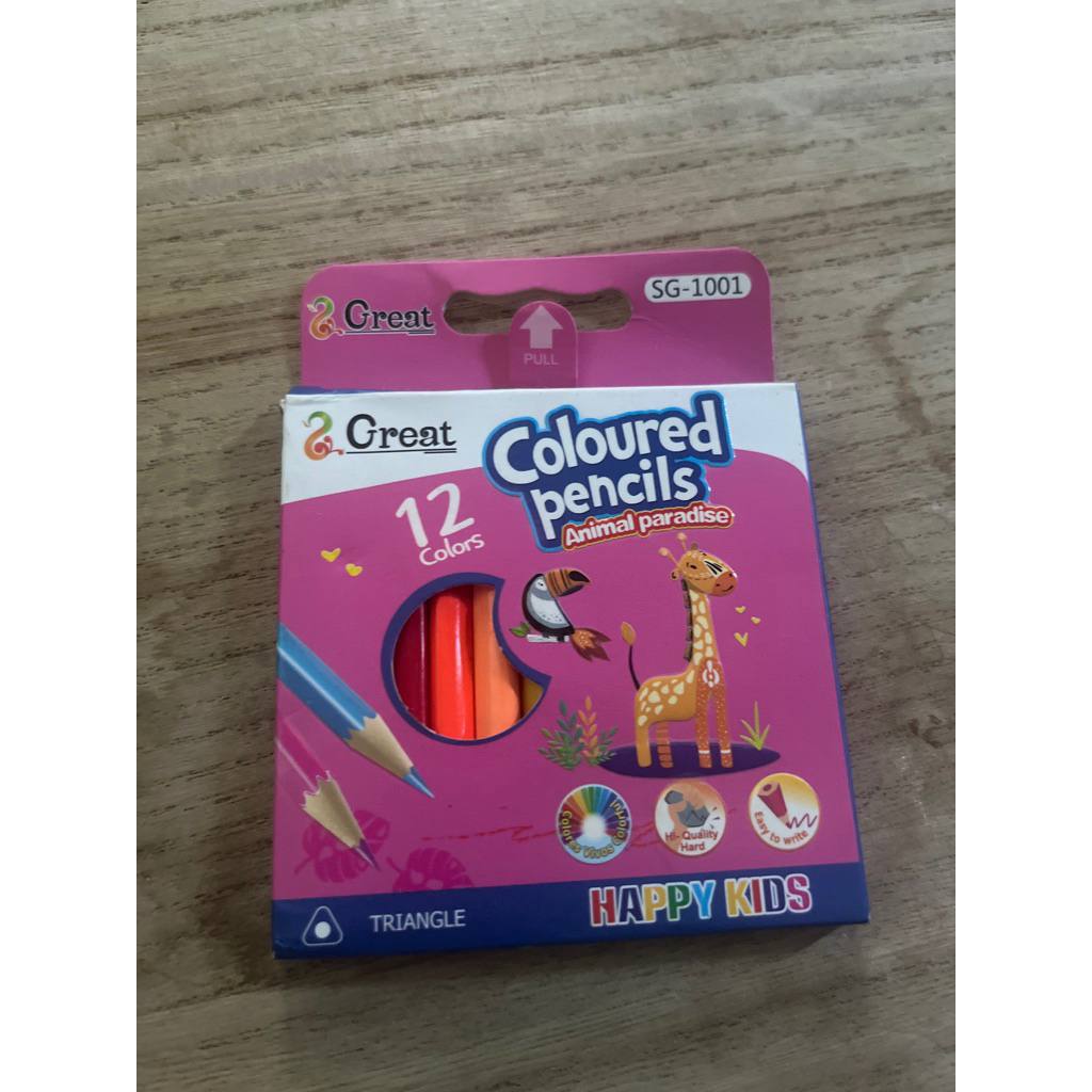 

pensilwarna12colorshappykids