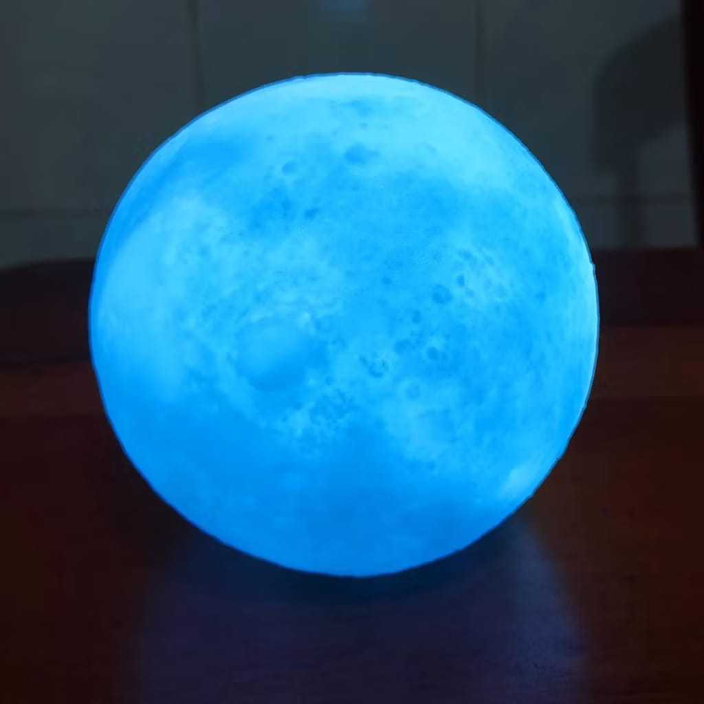 LAMPU TIDUR - LAMPU BULAN -  SLEEPING LAMP - SLEEPING MOON - LAMPU HIAS - Moon Sleeping Lamp - Lampu
