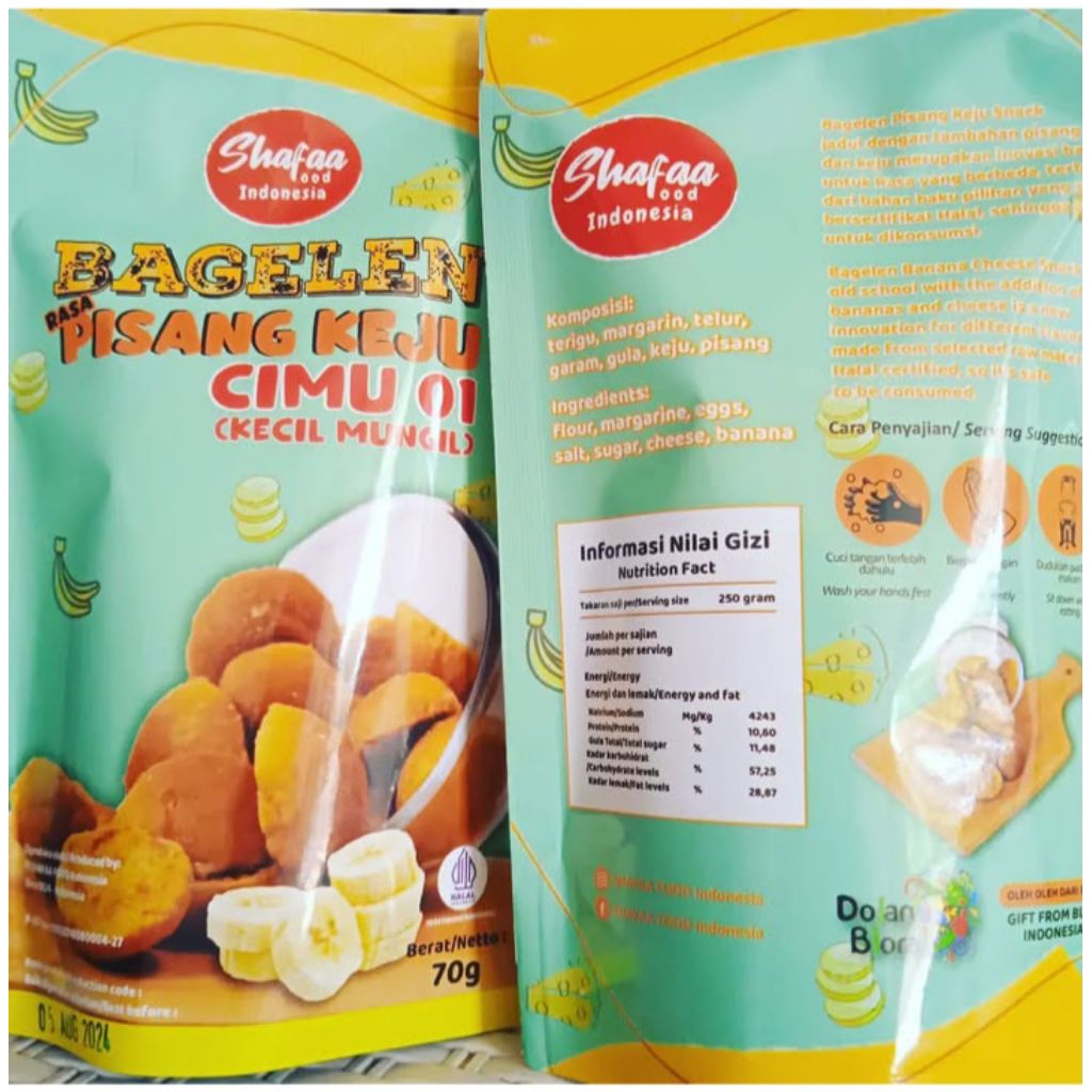 

Cemilan Bagelen Pisang Keju