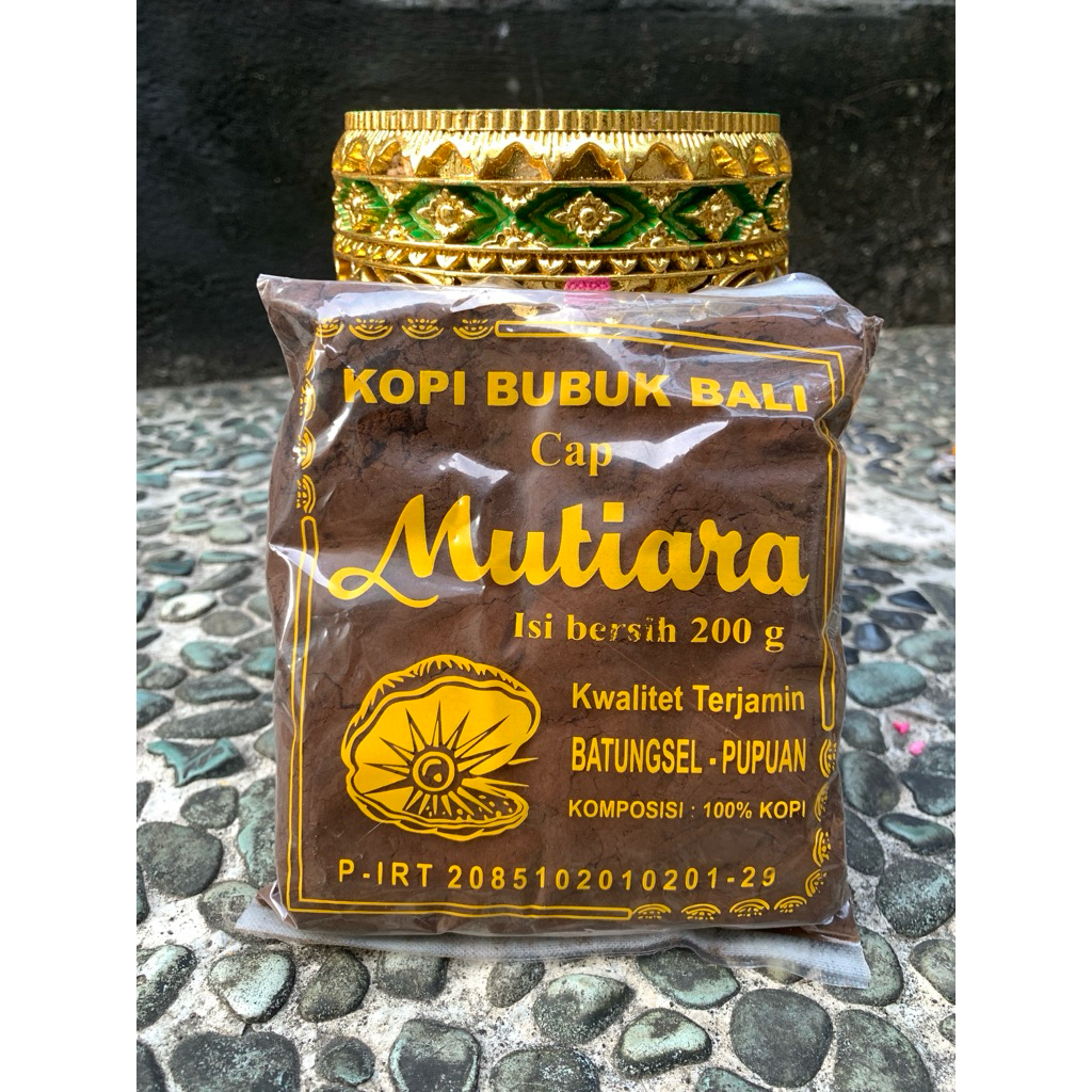 

Kopi Mutiara 200gr - Kopi Asli Bali