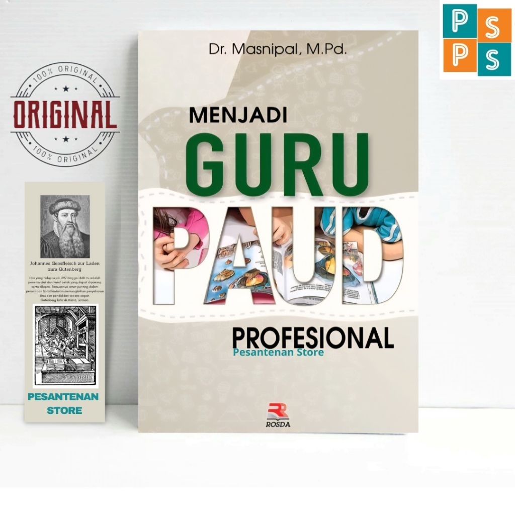 Buku Menjadi Guru Paud Profesional  Guru Paud  Paud Buku Original RSD25