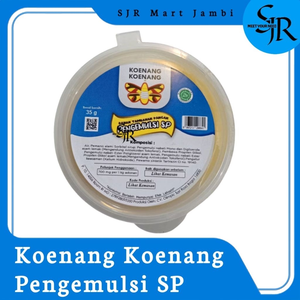 

[Pengemulsi] Koenang Koenang Pengemulsi SP | Cup 35gr