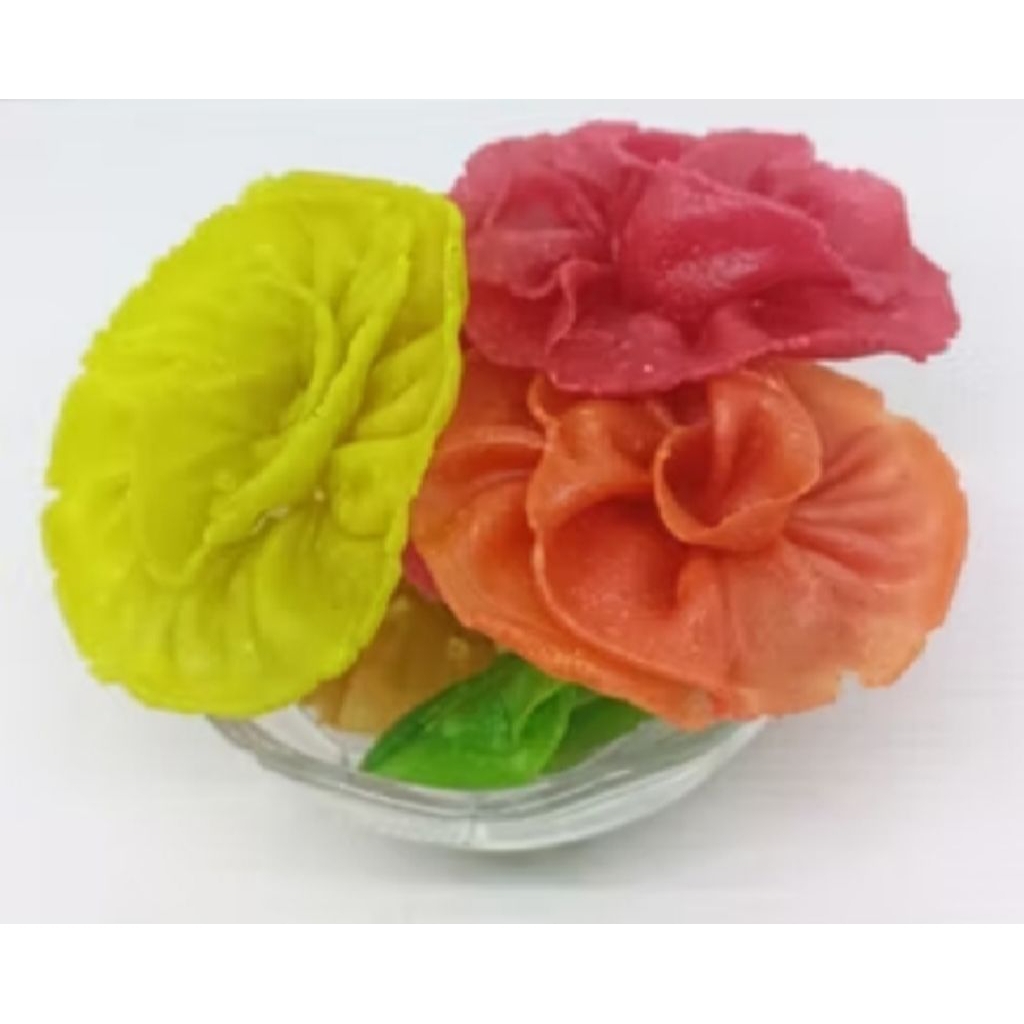 

kerupuk dafros/kembang Ros