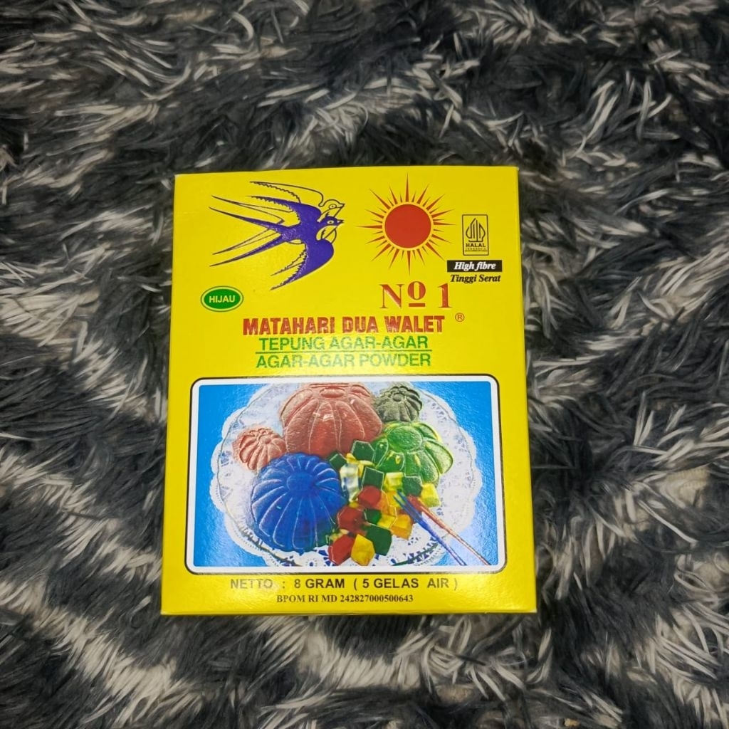 AGAR AGAR RASA | AGAR -AGAR DUA WALET