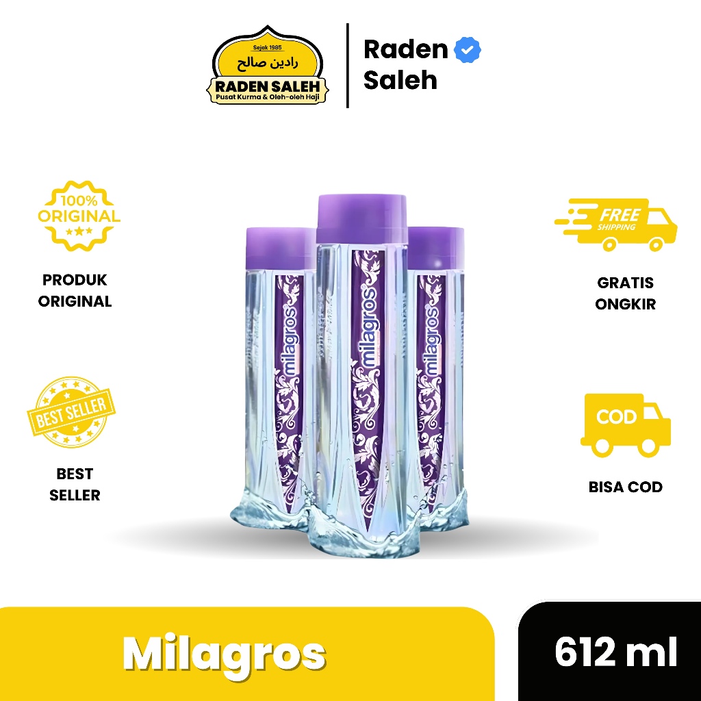 

Mila gros 612 ml | Keajaiban Air Alkali Untuk Kesehatan Tubuh