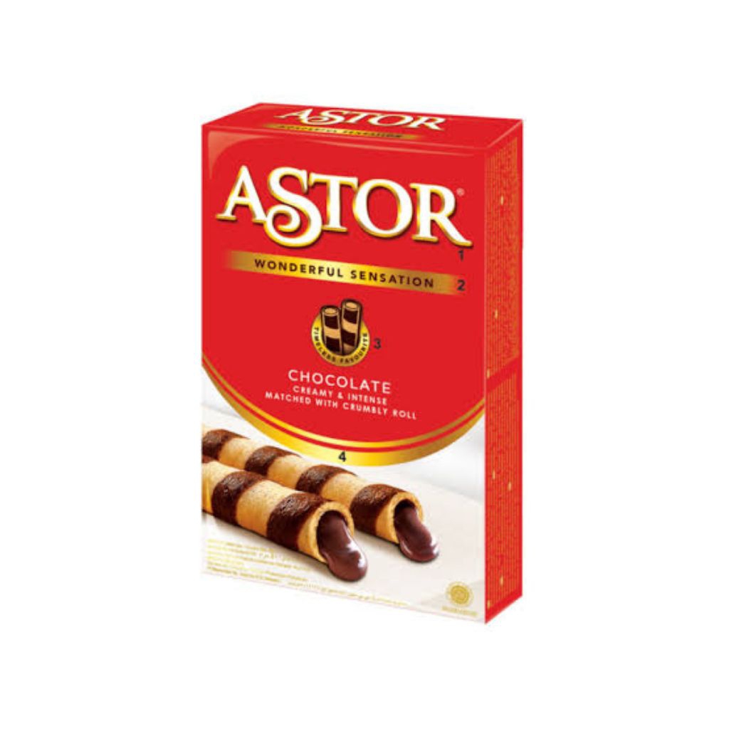

Astor Chocolate Wafer Stick Cokelat 40 gram