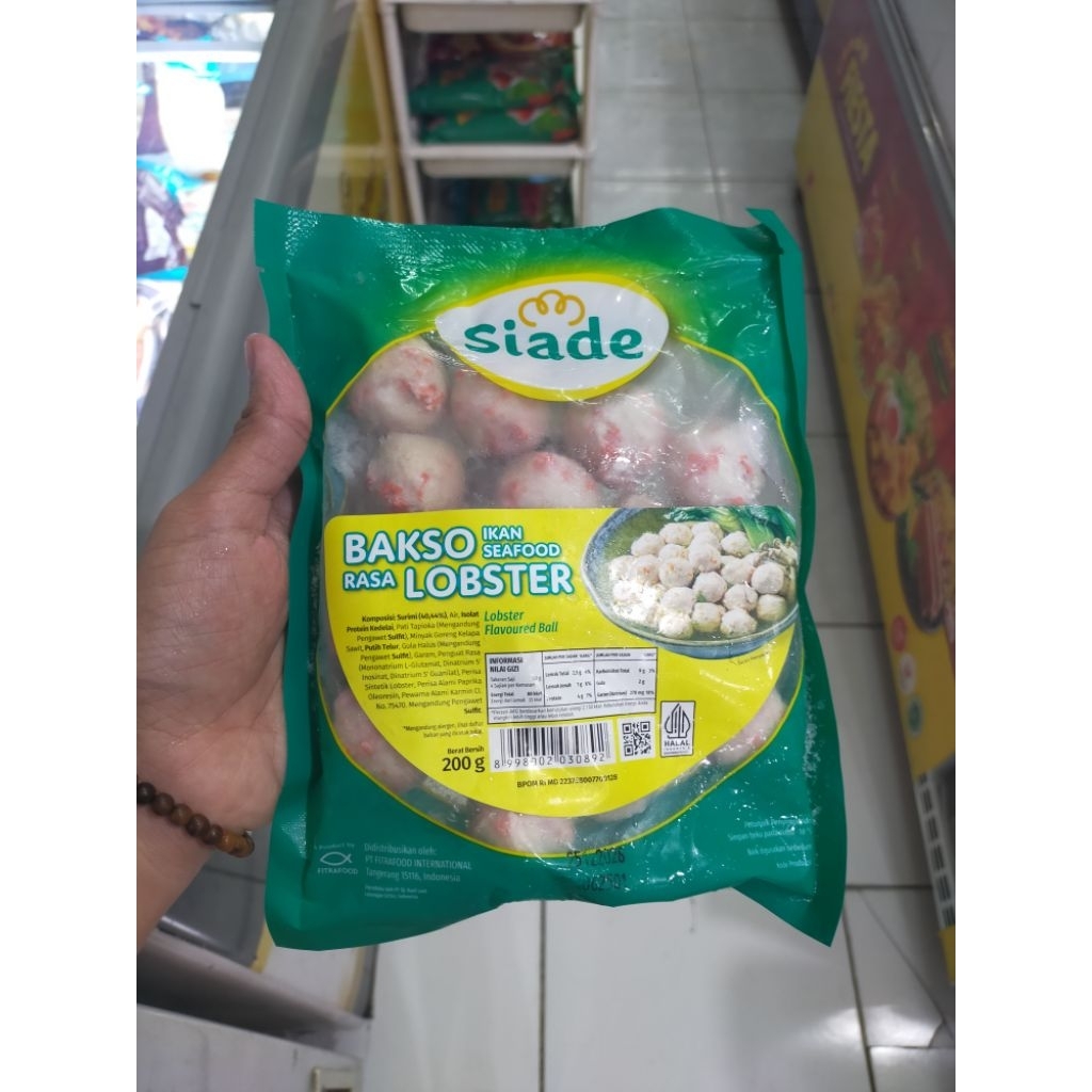 

siade bakso lobster 200g