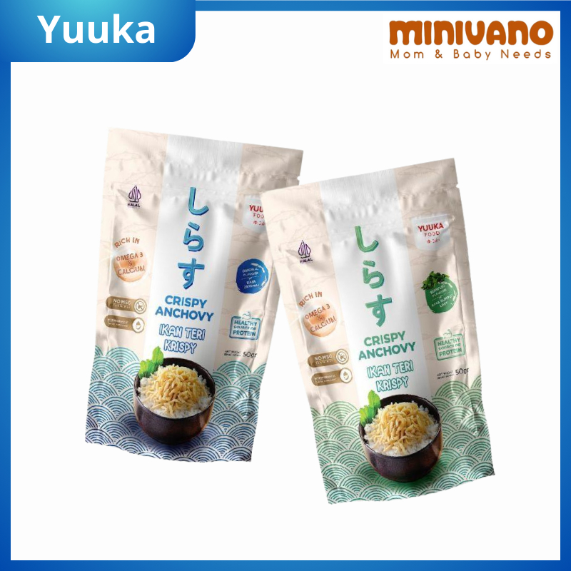 

[JOGJA] Yuuka Food Ikan Teri Krispi - Crispy Anchovy - 30gr