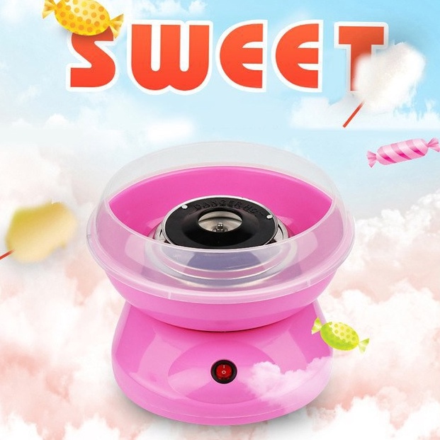 Terlaris Mesin Gulali Mini Electric Cotton Candy Floss Maker Alat Pembuat Permen Kapas  Mesin Gulali