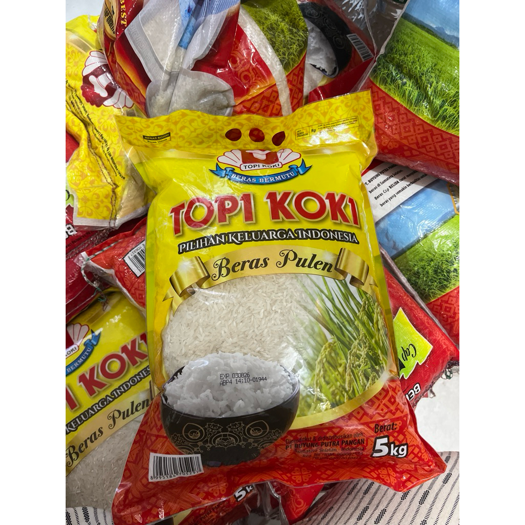 

BERAS TOPI KOKI 5 KG