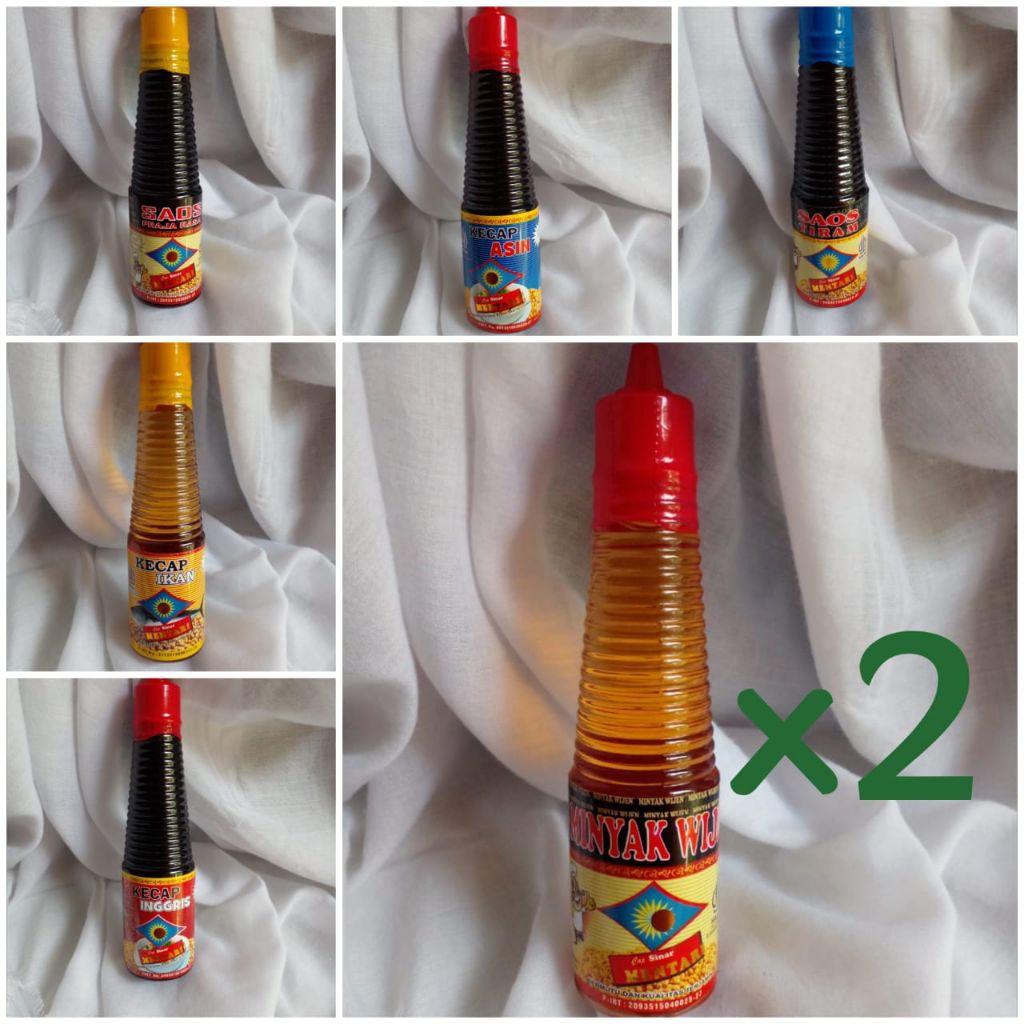 

Bundling 4 Botol (2x Minyak Wijen)