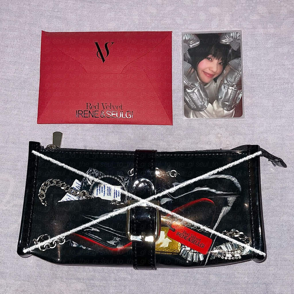 [OFFICIAL/READ DESC] FULLSET Red Velvet IRENE & SEULGI ‘Tilt: The 2nd Mini Album’ QR IRENE PC Bag po