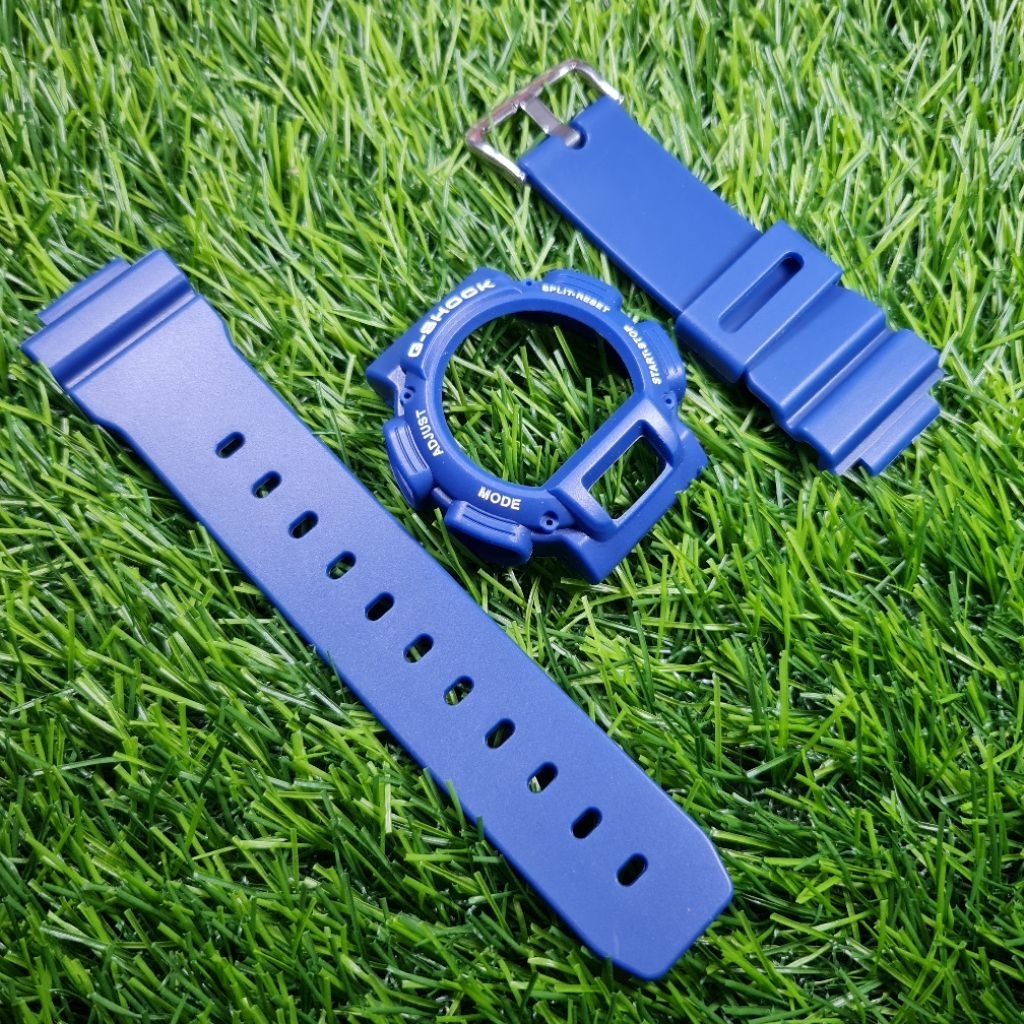 BNB BEZEL N STRAP GSHOCK G-SHOCK DW9052 DW-9052 BLUE WHITE