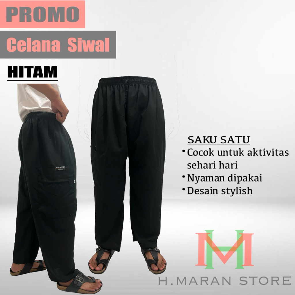 Celana sirwal cingkrang dewasa/ celana pangsi keren