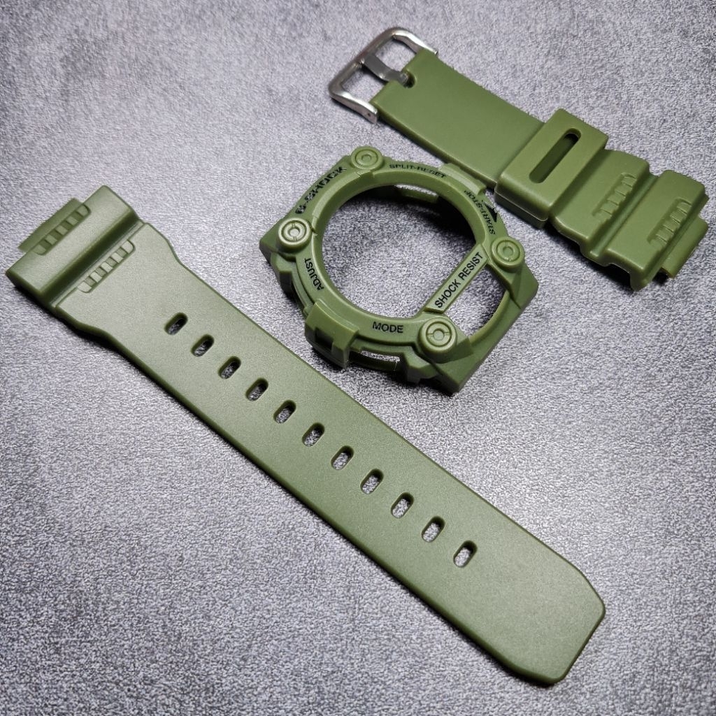 BNB BEZEL N STRAP GSHOCK G-SHOCK G7900 G-7900 GREEN ARMY
