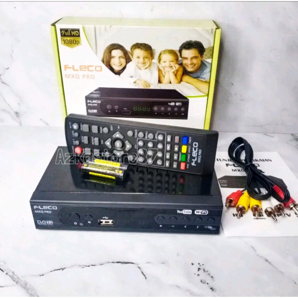 COD Set Top Box Fleco MXQ PRO stb fleco penangkap siaran Digital full HD stb termurah
