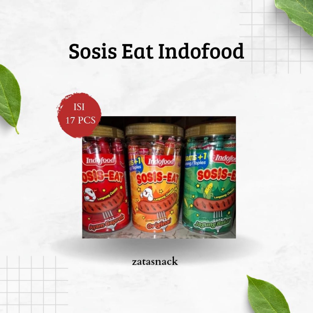 

Sosis Eat Indofood isi 17pcs