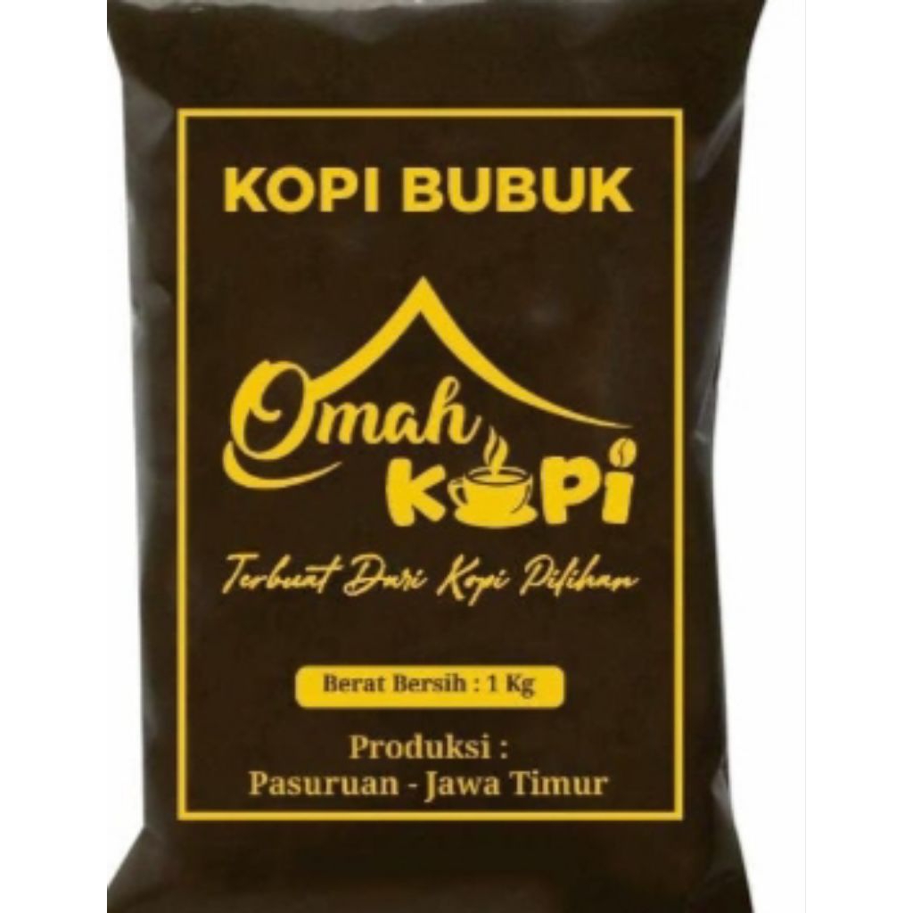 

OMAH KOPI robusta dengan biji pilihan khas pasuruan