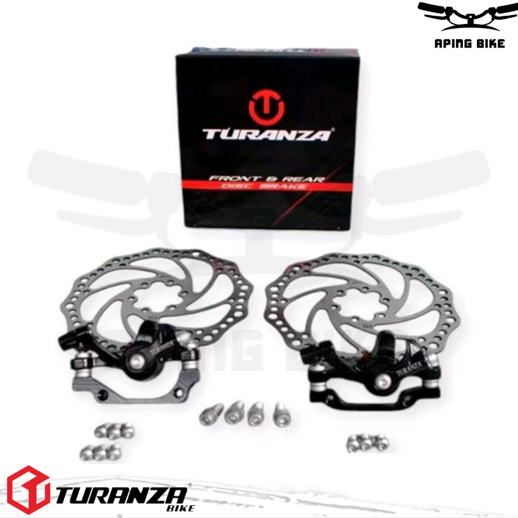 Disc Brake Turanza TZ-G251 Kaliper Cakram Sepeda MTB BMX Lipat Minion Roadbike