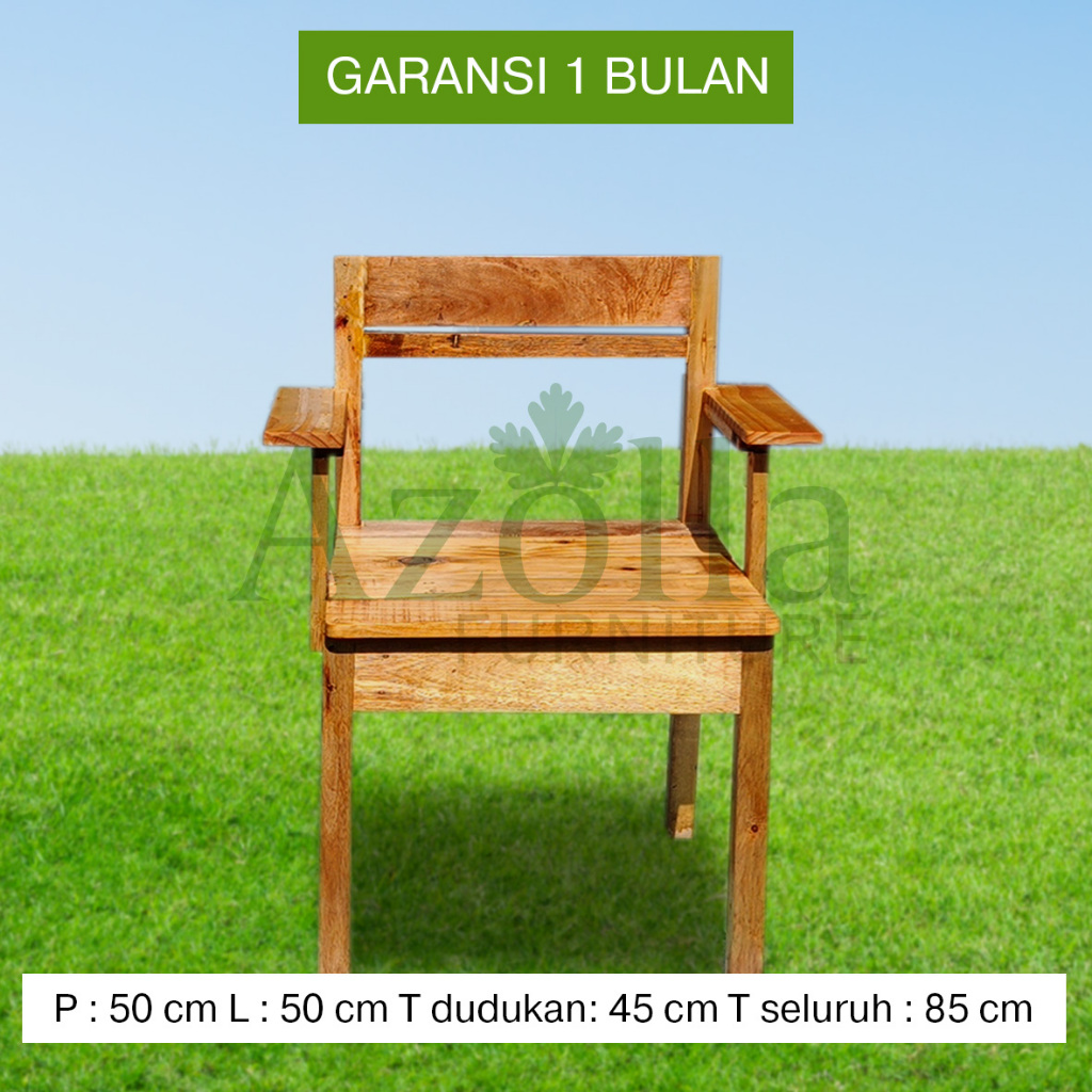 Kursi bangku Teras Minimalis Kayu