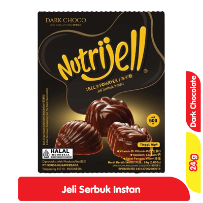 

NUTRIJELL POWDER DARK CHOCO SCT 24G