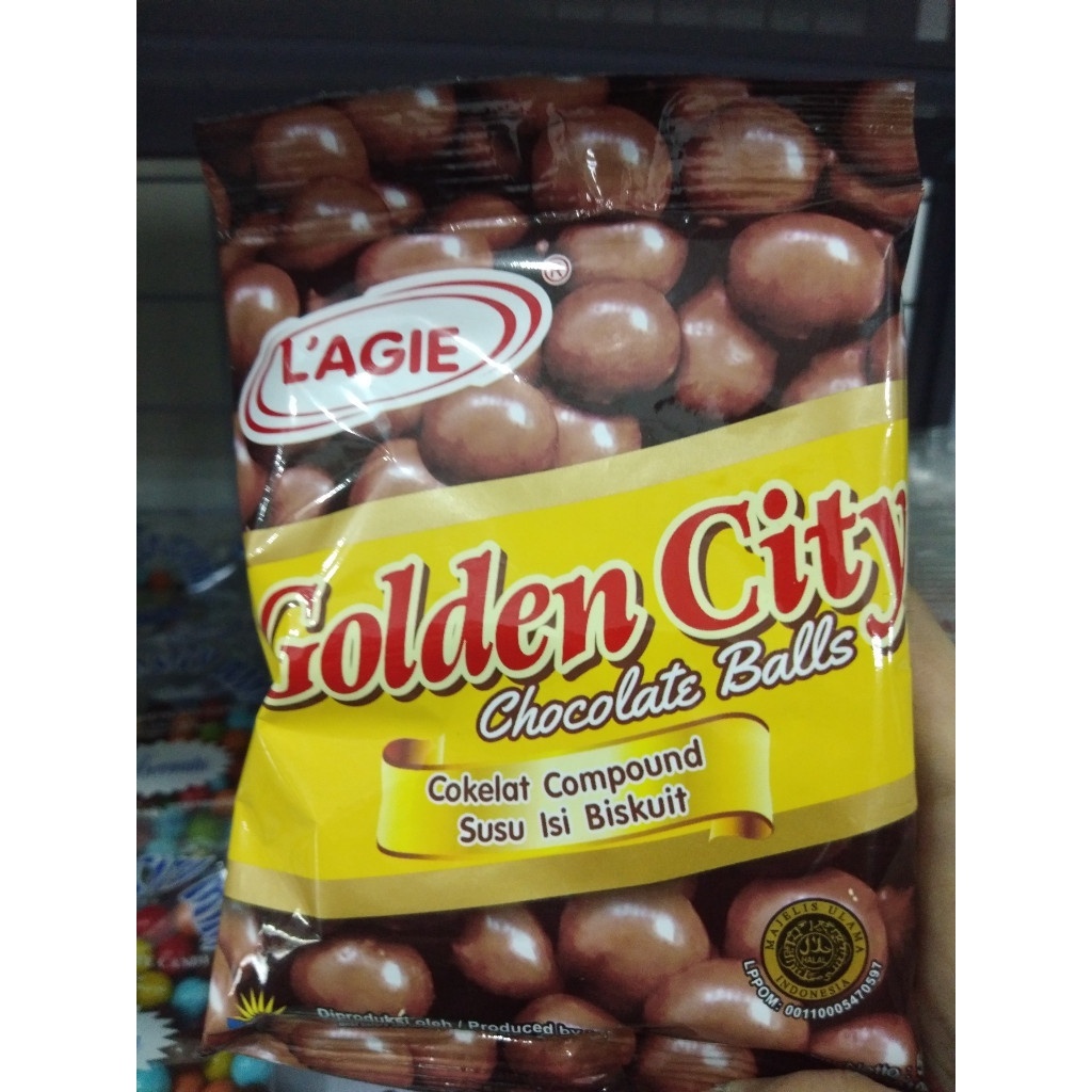 

LAGIE GOLDEN CITY CHOCOLATE BALLS 50G