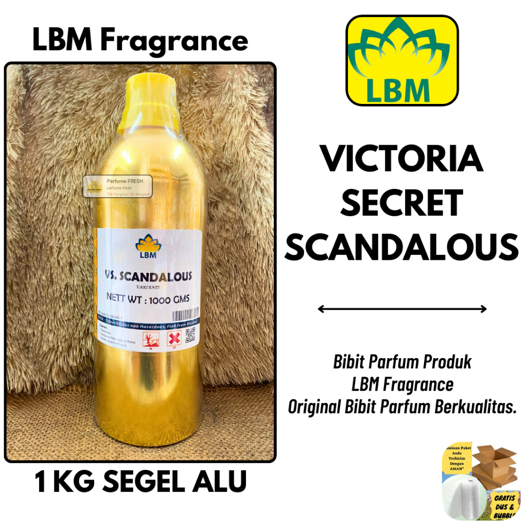 VICTORIA SCANDALOUS 1 KG SEGEL Alumunium LBM Fragrance