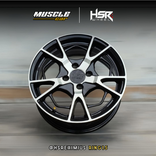 velg mobil calya ring 15 HSR type eximius pelek racing ring 15 baut 4 untuk mobil calya sigra brio k