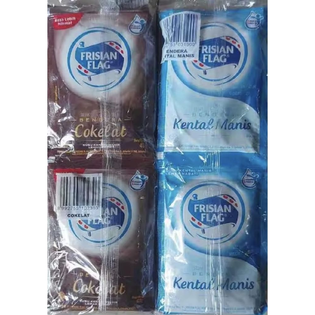 

Susu Frisian Flag Sachet Cokelat ( Isi 6 ) Susu Frisian Flag Promo !!!