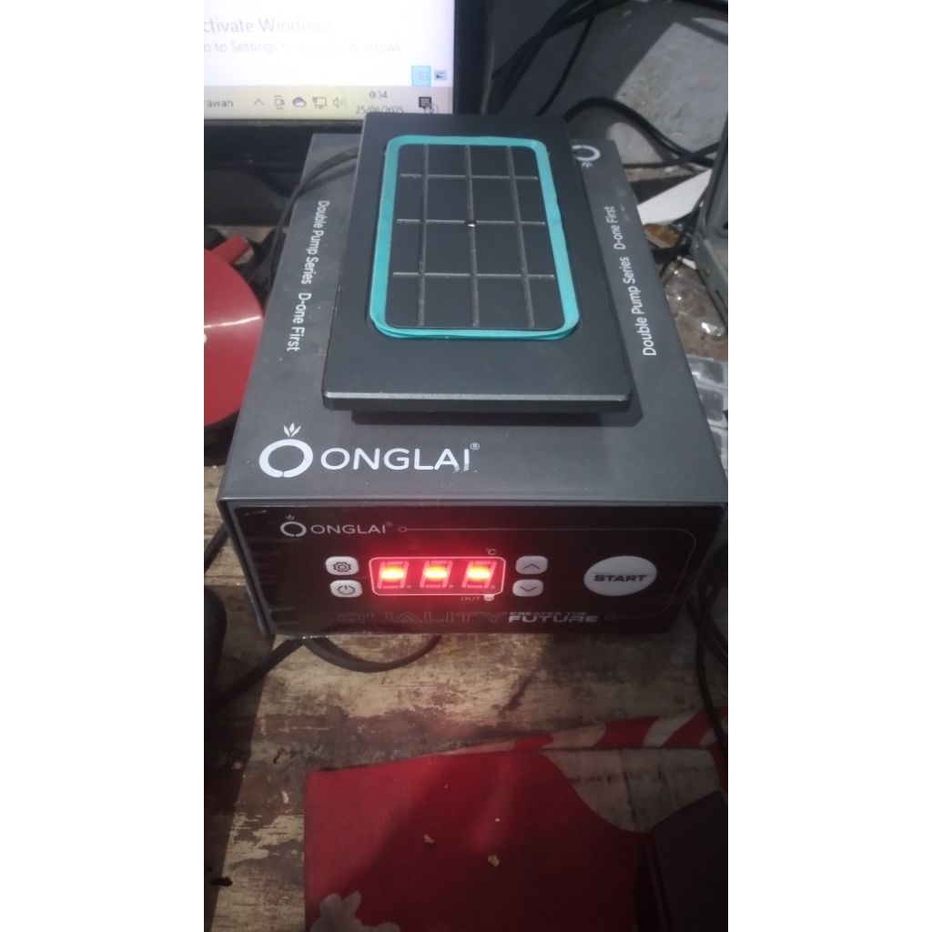 Separator Onglai D-ONE first Mesin pemisah touchscreen double pump Series ORI