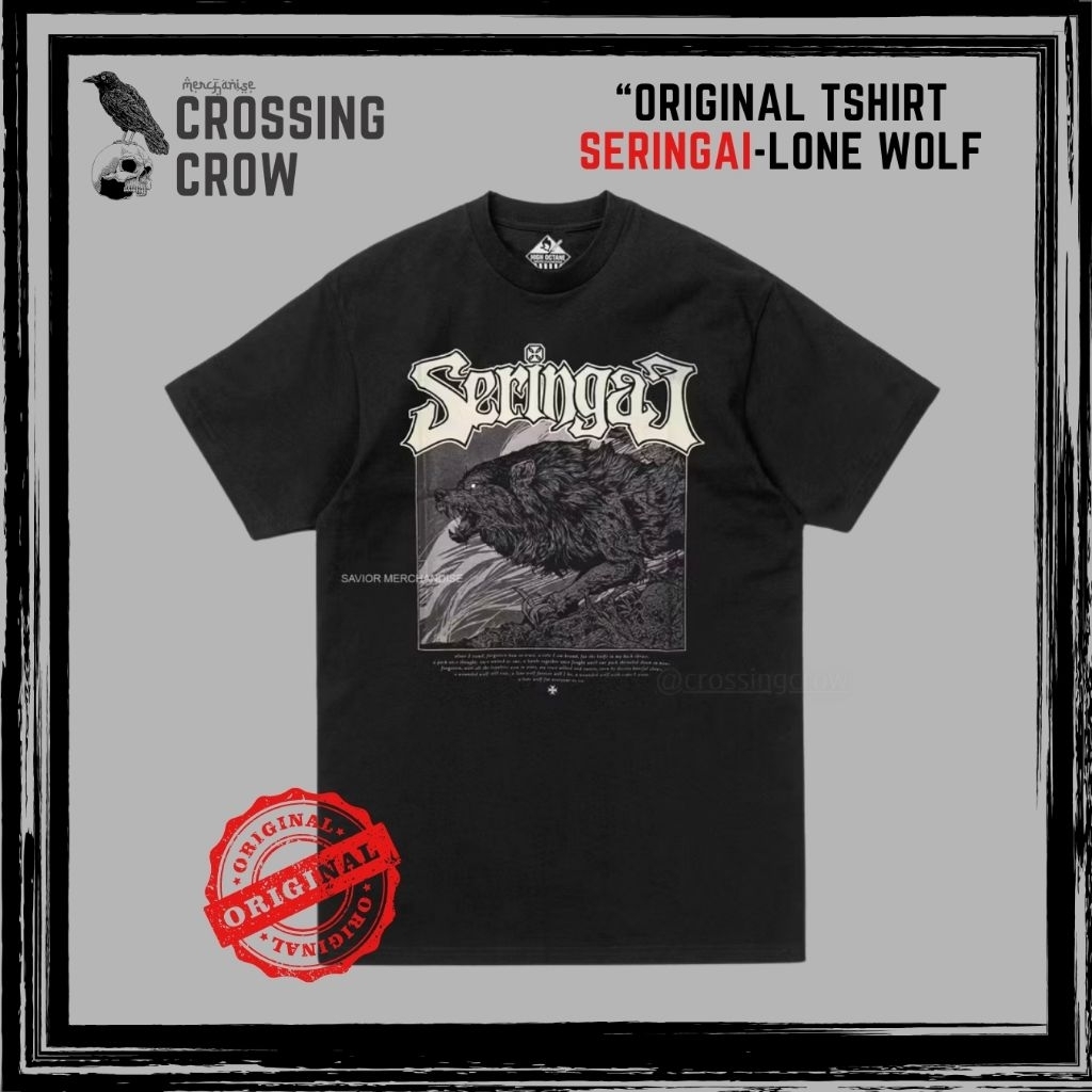 Kaos Seringai Original Artikel Lone Wolf