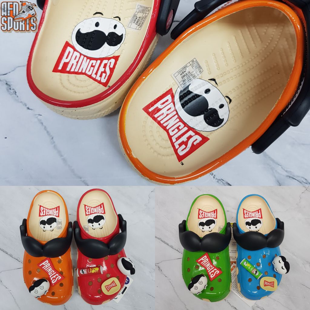 SANDAL CROCS X PRINGLES-CROCS X PRINGLES DEWASA-CROCS PRIA/WANITA