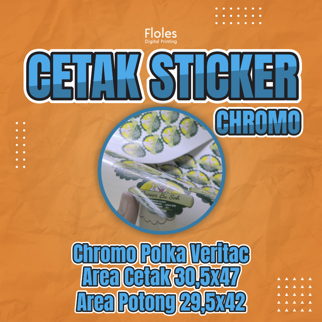

Stiker Bontax / Stiker Chromo / Stiker Label / Stiker Potong Kisscut / Stiker Murah
