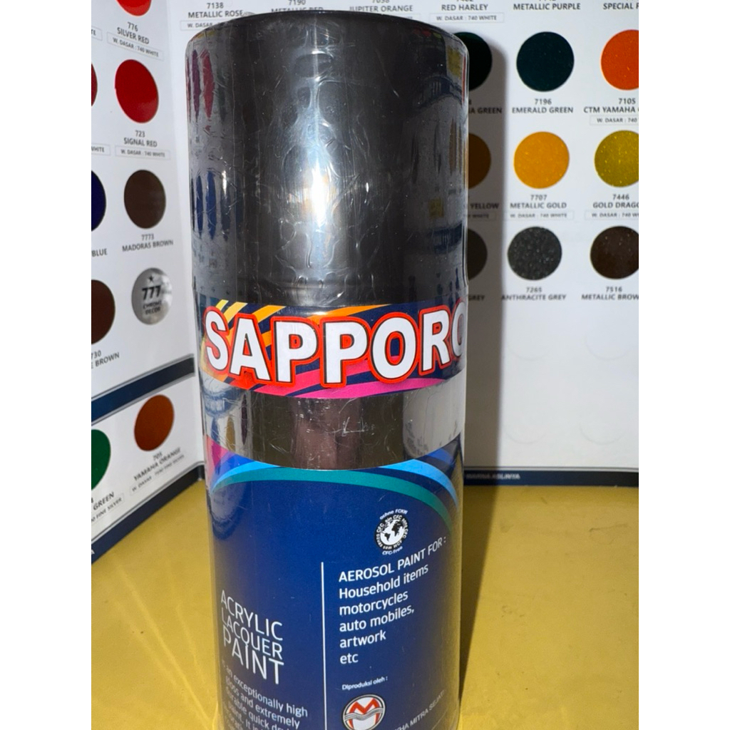 Sapporo Special Colour, Sapporo Hi-Temp Black, Sapporo Chrome