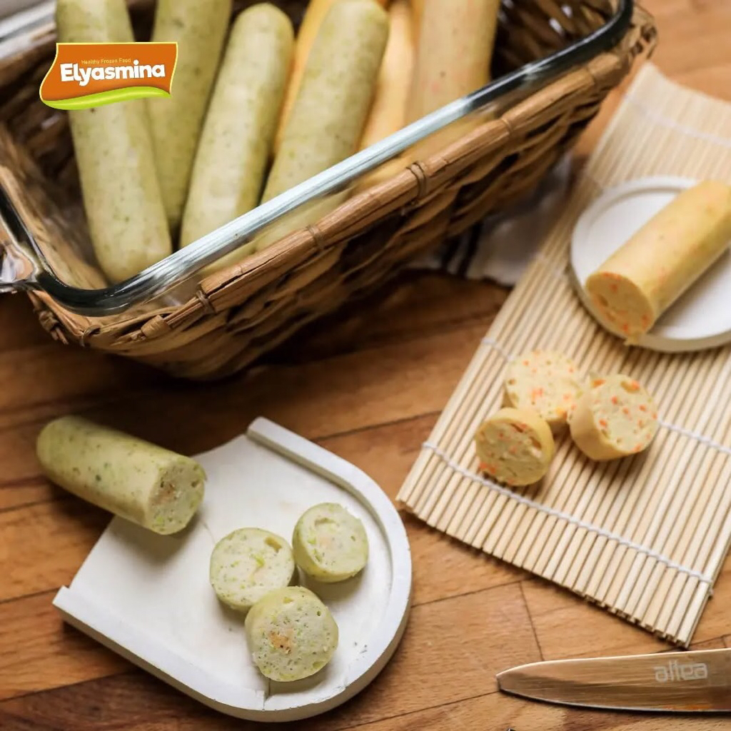 

SOSIS SEHAT ELYASMINA GLUTEN FREE / HALAL / NON MSG / SOSIS BROKOLI / SOSIS WORTEL