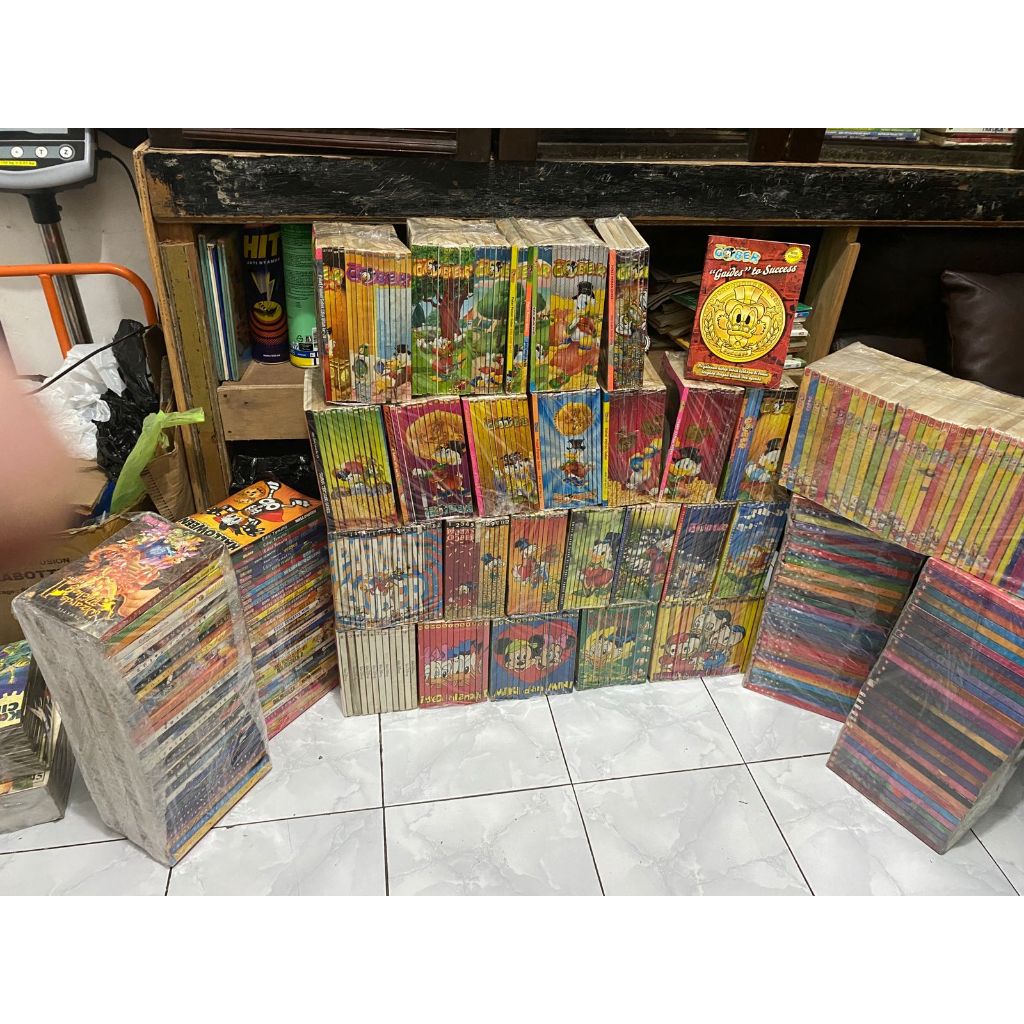 Paman Gober edsi saku tahun 1 sampai tahun 24 lengkap full komplit , gober tematis 1-69 lengkap, gob