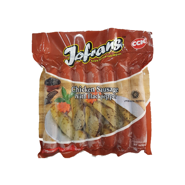 

Jofrans Sosis Bakar Ayam Lada Hitam 500gr
