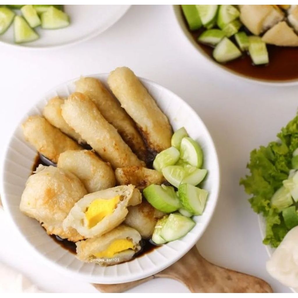 

Paket pempek 100 FREE pempek belah