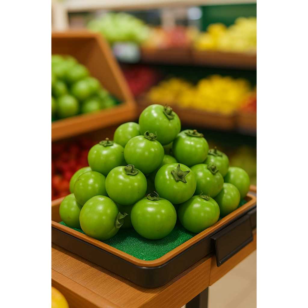 

Tomat Hijau Segar, Bersih, 500 gram